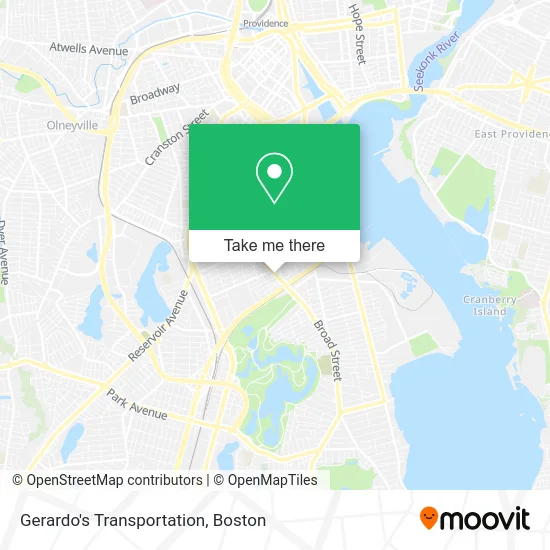 Gerardo's Transportation map