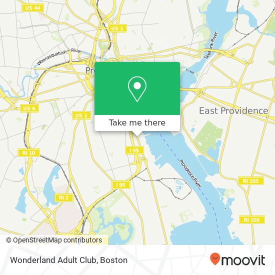 Wonderland  Adult Club map