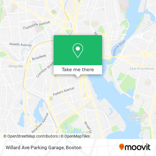 Willard Ave Parking Garage map