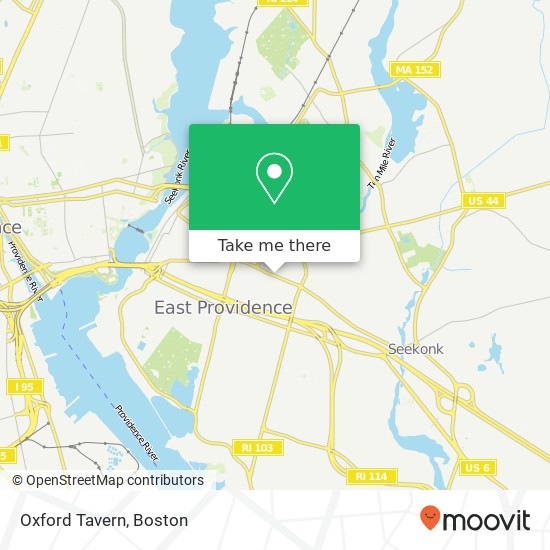 Oxford Tavern map