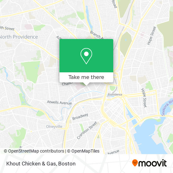Mapa de Khout Chicken & Gas