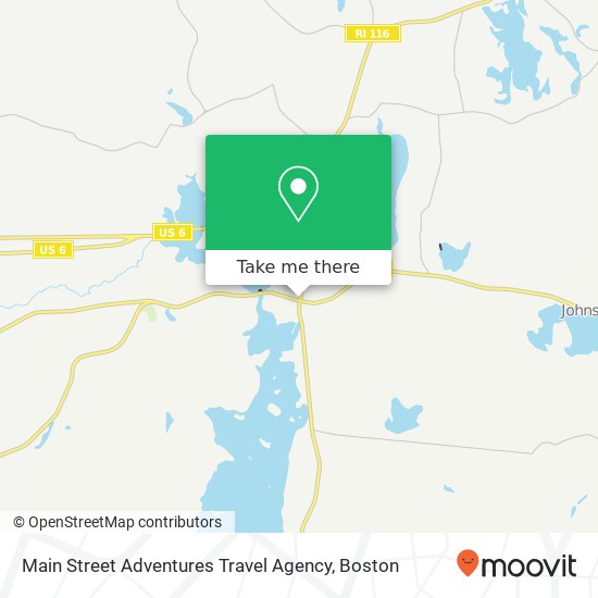 Mapa de Main Street Adventures Travel Agency