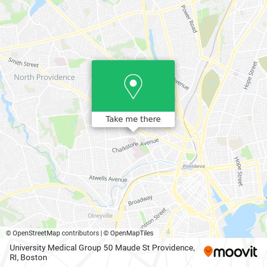 University Medical Group 50 Maude St Providence, RI map