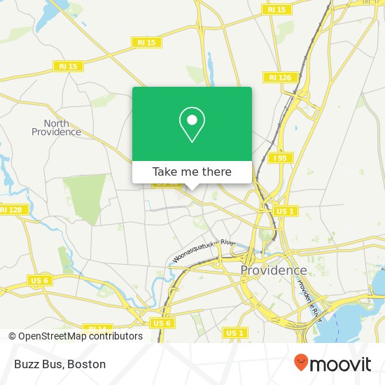 Mapa de Buzz Bus