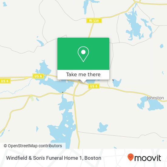 Mapa de Windfield & Son's Funeral Home 1