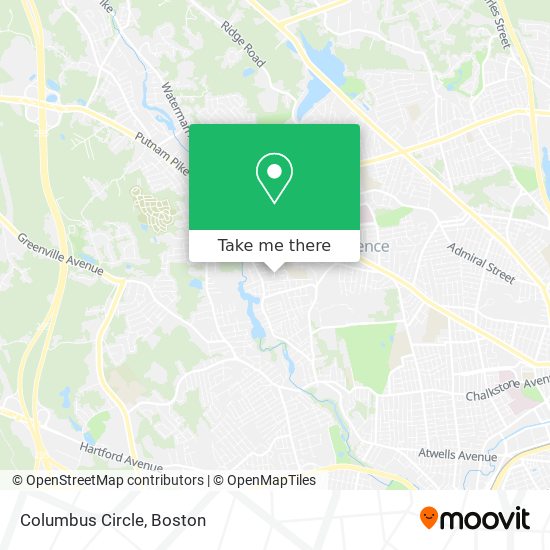 Columbus Circle map