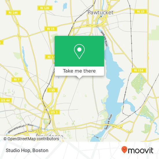 Studio Hop map