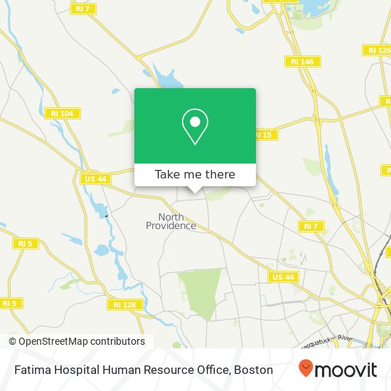 Mapa de Fatima Hospital Human Resource Office