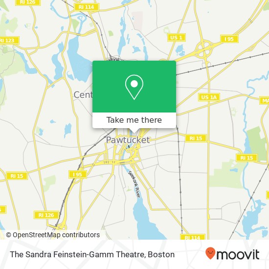 Mapa de The Sandra Feinstein-Gamm Theatre