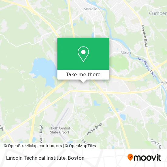 Lincoln Technical Institute map
