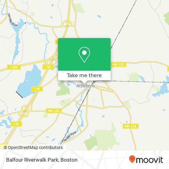 Balfour Riverwalk Park map
