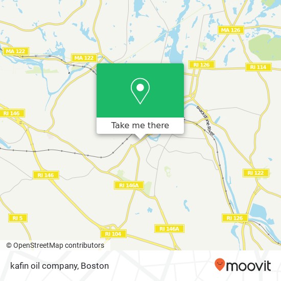 kafin oil company map