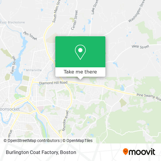 Burlington Coat Factory map