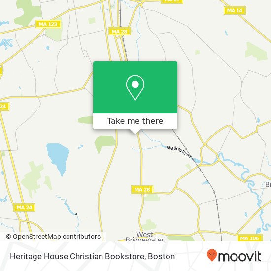 Heritage House Christian Bookstore map