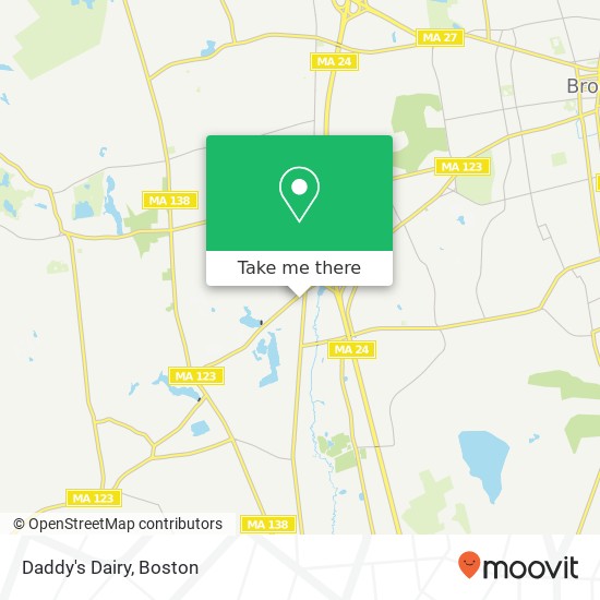 Mapa de Daddy's Dairy