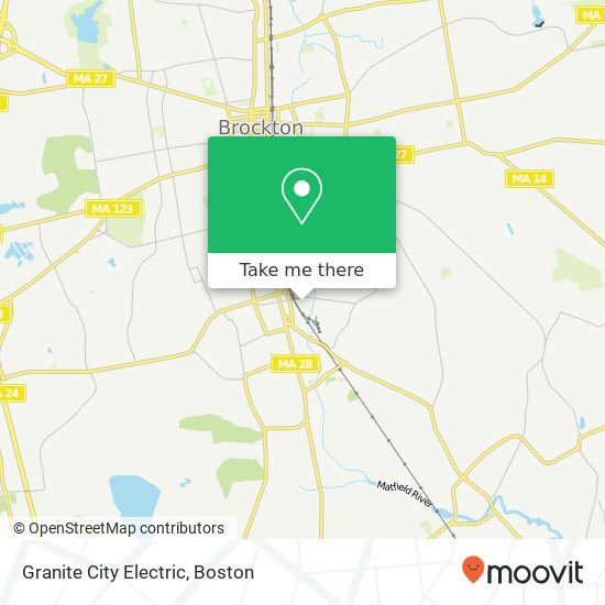 Granite City Electric map