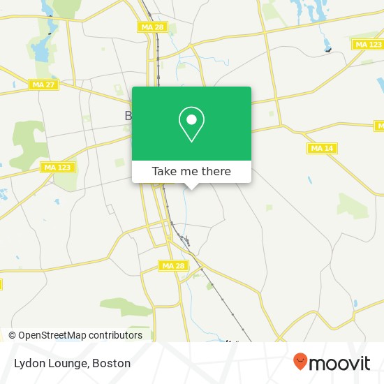 Mapa de Lydon Lounge