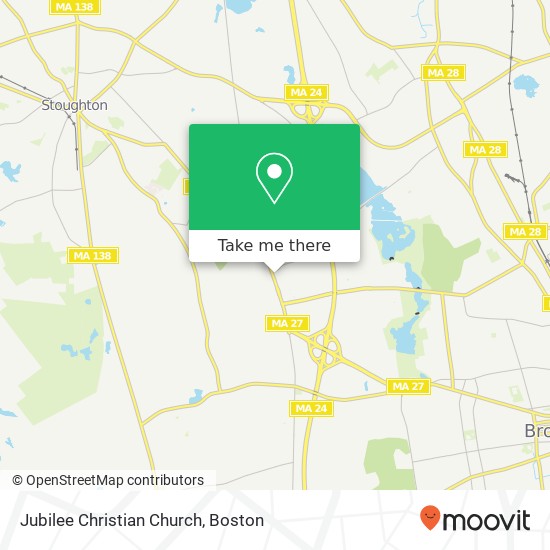 Mapa de Jubilee Christian Church