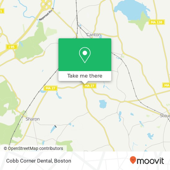 Cobb Corner Dental map