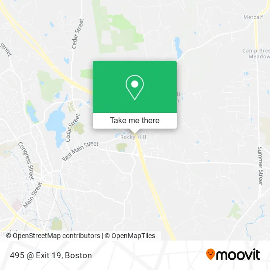 495 @  Exit 19 map