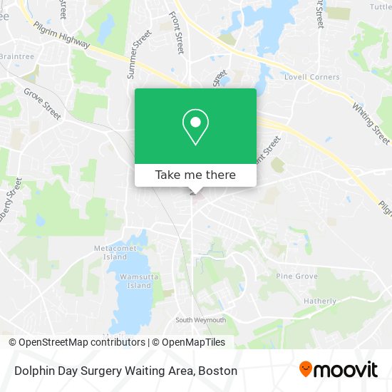 Dolphin Day Surgery Waiting Area map
