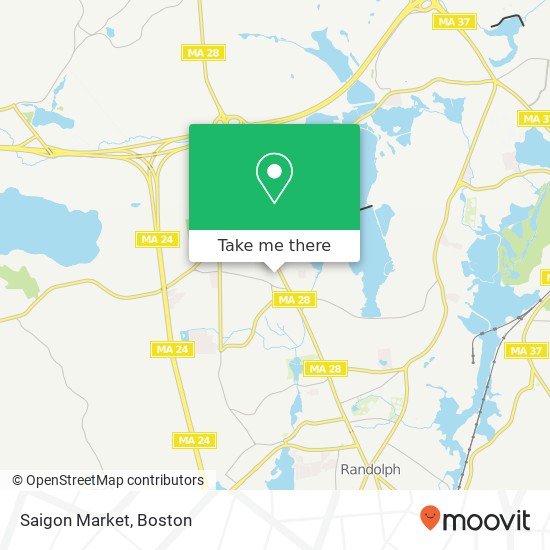 Mapa de Saigon Market