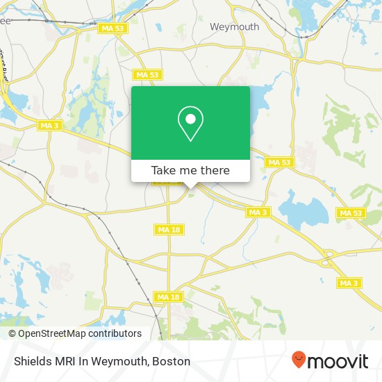 Shields MRI In Weymouth map