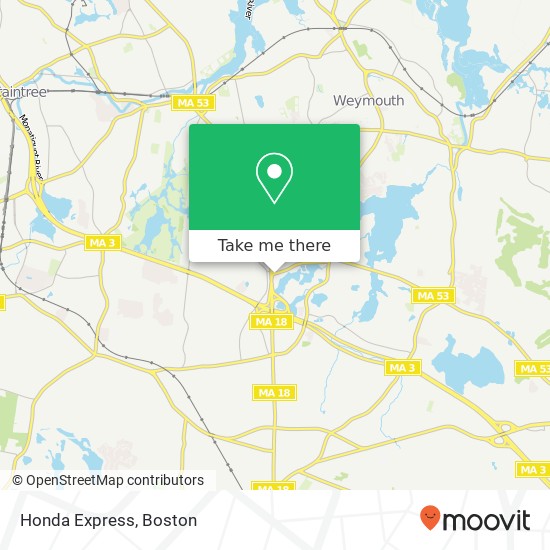 Honda Express map