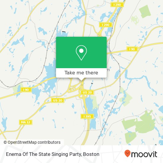 Enema Of The State Singing Party map