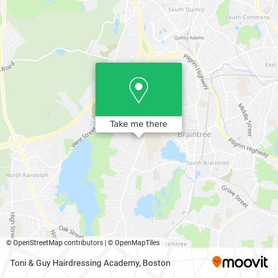 Toni & Guy Hairdressing Academy map