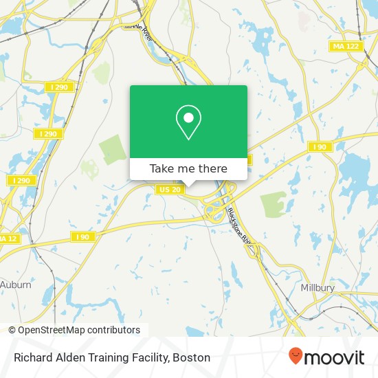 Mapa de Richard Alden Training Facility