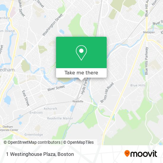 1 Westinghouse Plaza map