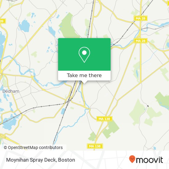 Mapa de Moynihan Spray Deck