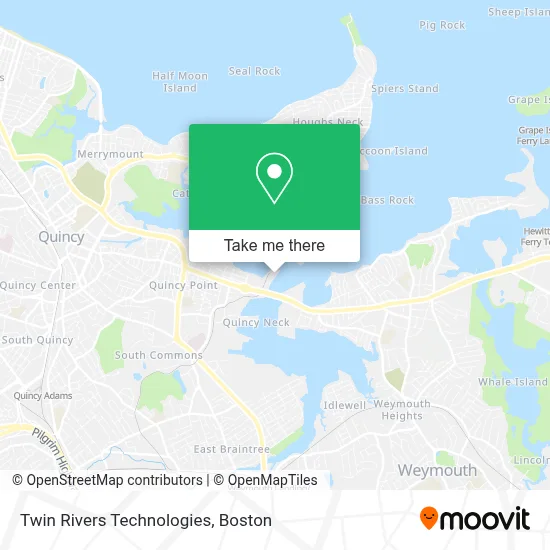 Twin Rivers Technologies map