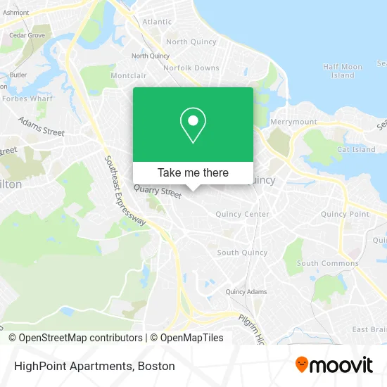 HighPoint Apartments map