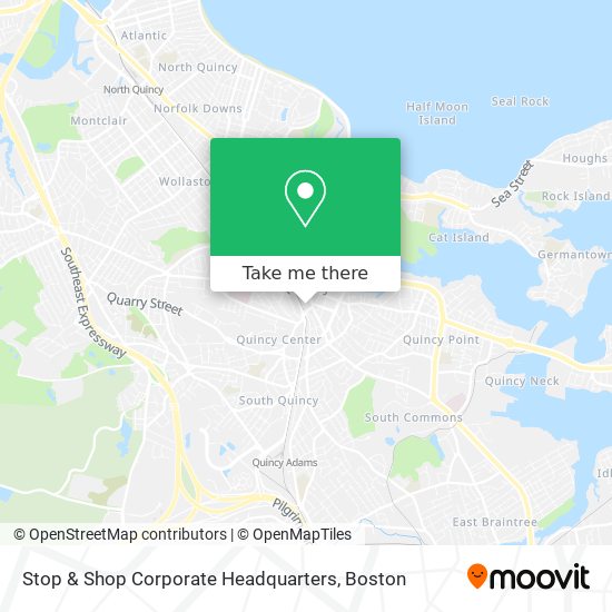 Stop & Shop Corporate Headquarters map