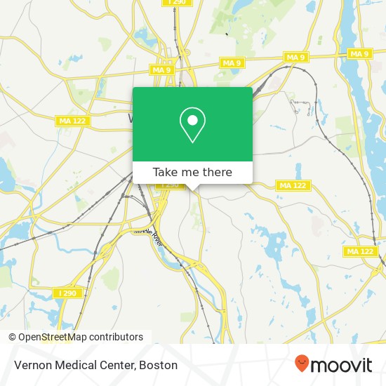Mapa de Vernon Medical Center