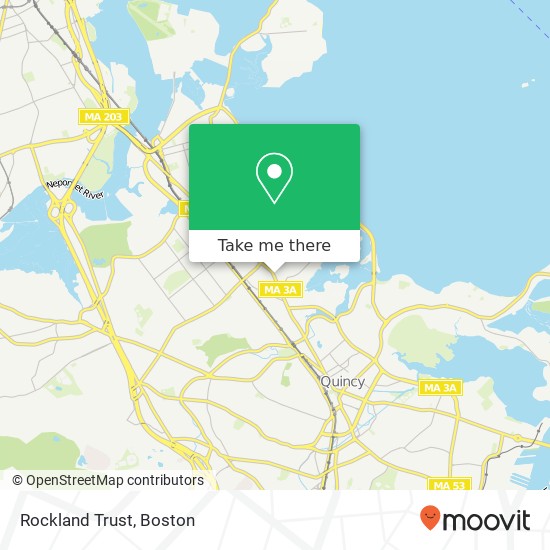 Rockland Trust map