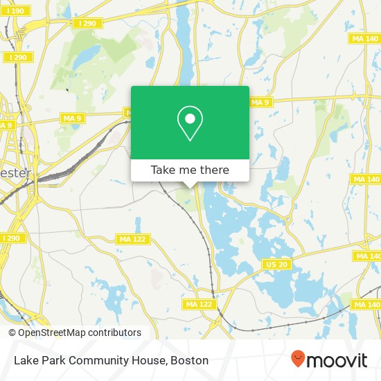 Mapa de Lake Park Community House