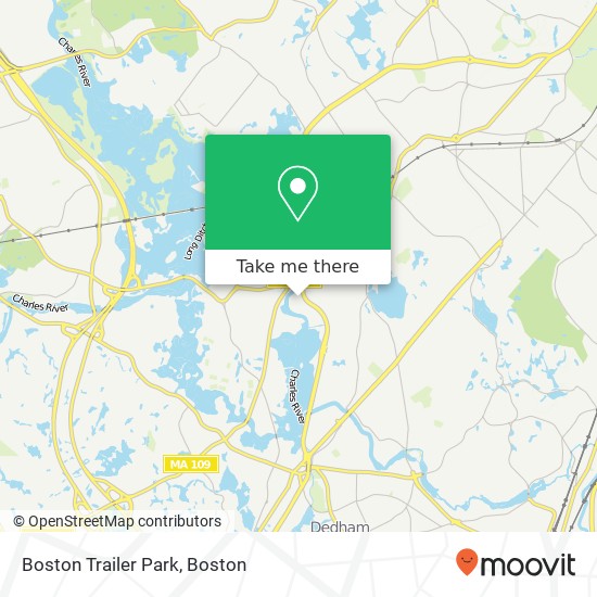 Mapa de Boston Trailer Park