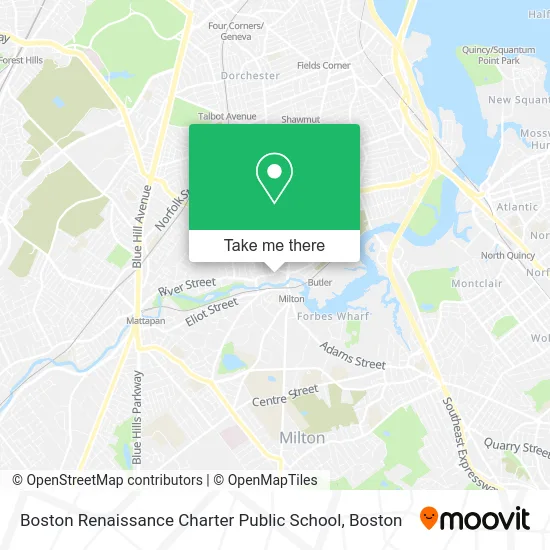 Boston Renaissance Charter Public School map