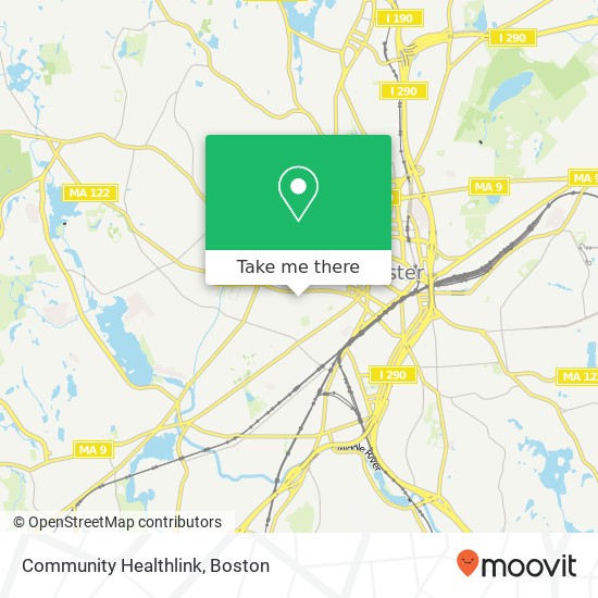 Community Healthlink map