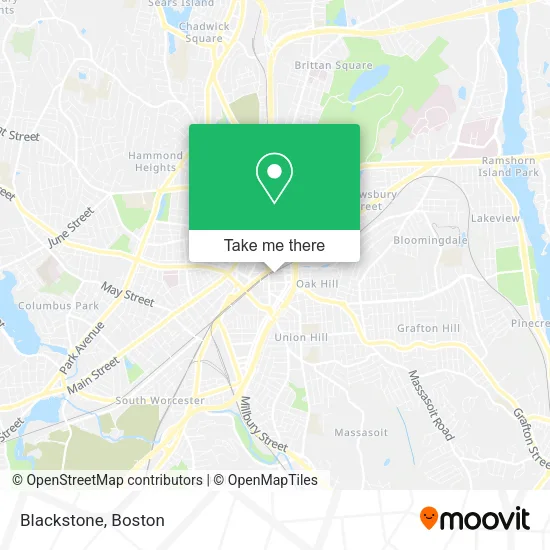 Blackstone map