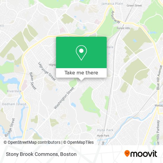 Mapa de Stony Brook Commons