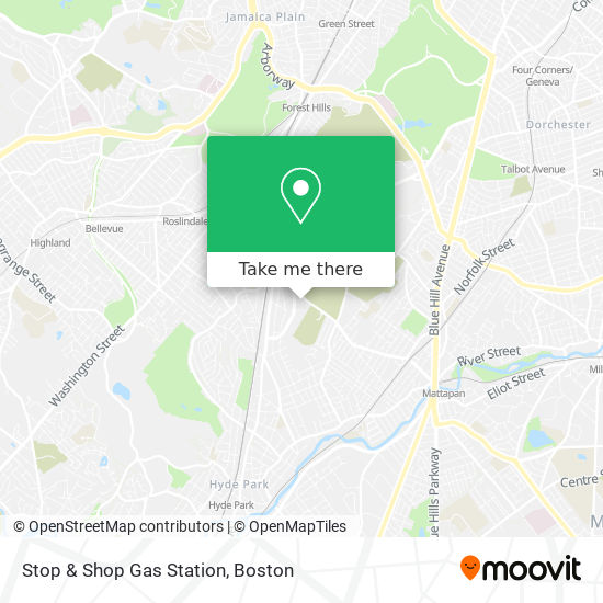 Stop & Shop Gas Station map