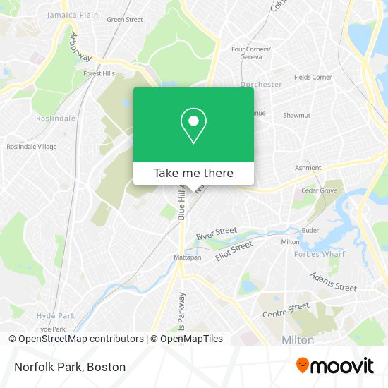 Mapa de Norfolk Park