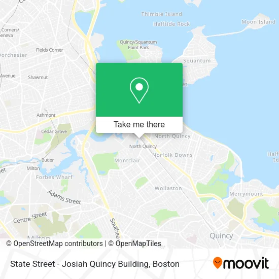Mapa de State Street - Josiah Quincy Building