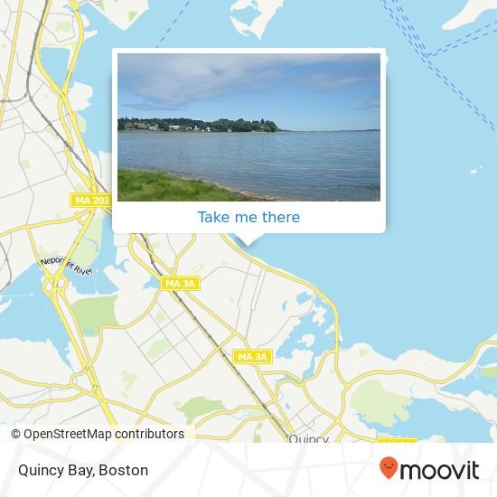 Mapa de Quincy Bay