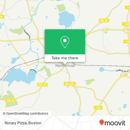 Rotary Pizza map