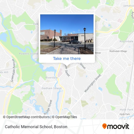 Catholic Memorial School map